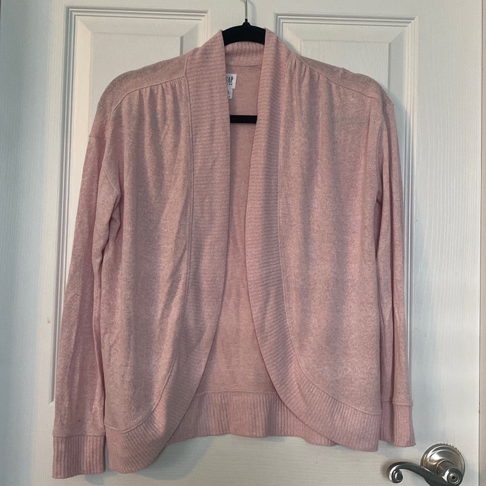 Gap pink cardigan